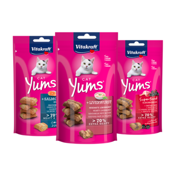 3x Cat Yums Packshots